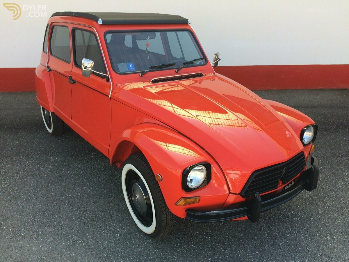 1977 Citroen Dyane 6 Rosso, foto 8