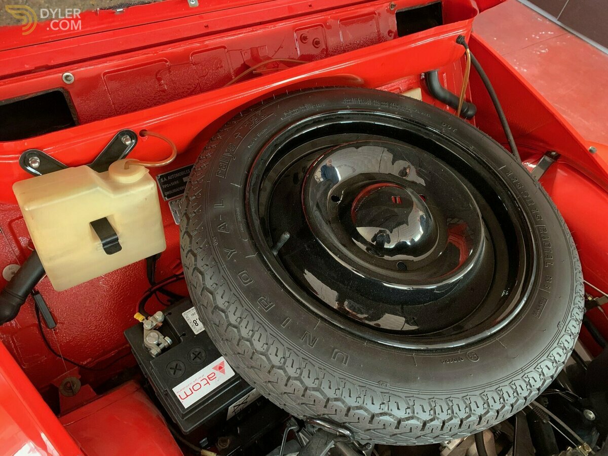 1977 Citroen Dyane 6 Rosso, foto 9