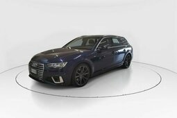 Audi A4 Avant Estate Car 2019 Blue