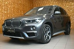BMW X1 SDRIVE 18d SPORT BLACKLINE AUT.NAVI LED18"TEL FULL SUV 2019 Grau