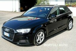 Audi A3 SPORTBACK 1.6 TDI BUSINESS CON NAVIGATORE Sedan / Saloon 2017 Black