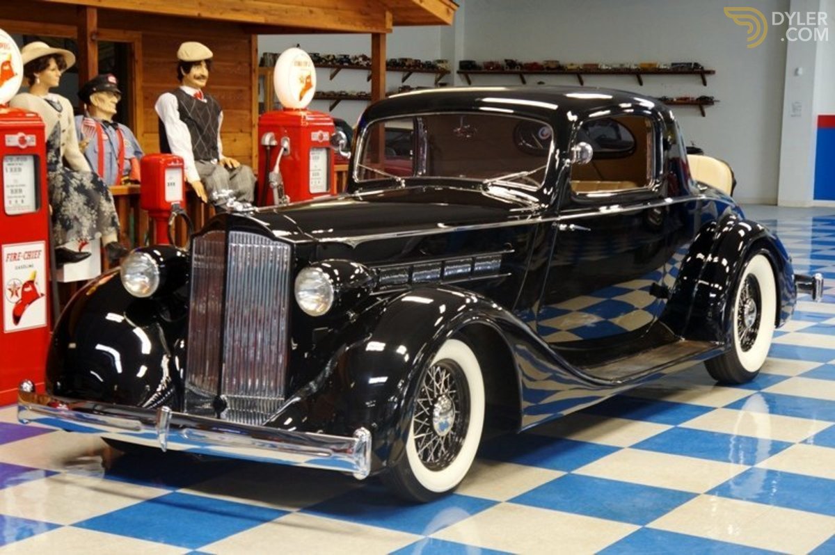 1935 Packard Model 1201 3 Window Coupe, foto 4
