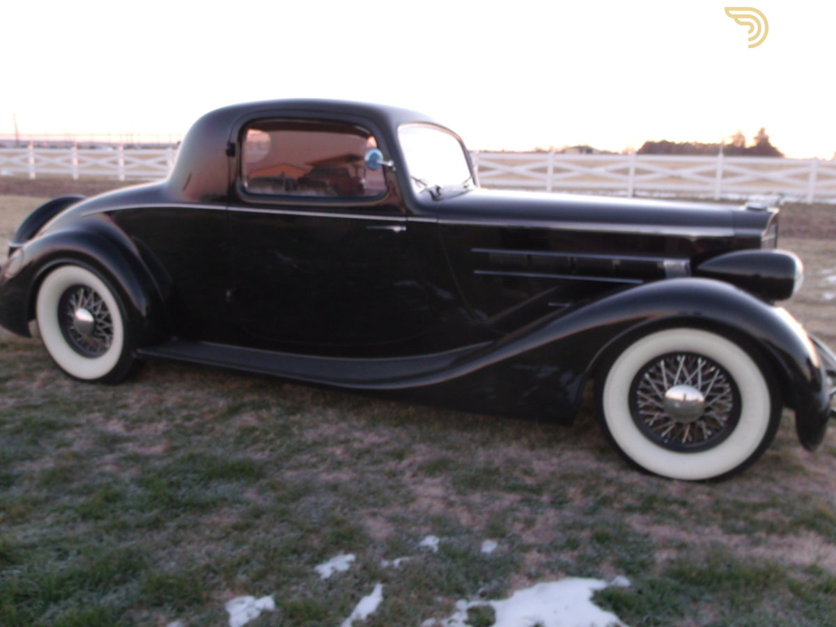 1935 Packard Model 1201 3 Window Coupe, foto 2