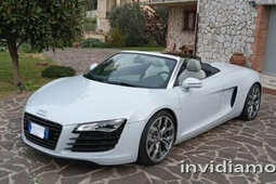 Audi R8 Spyder 4.2 V8 FSI quattro R tronic Cabriolet / Roadster 2012 Bianco