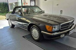 Mercedes-Benz SL 560 SL R107 500 5600 Cabriolet / Roadster 1986 Nero