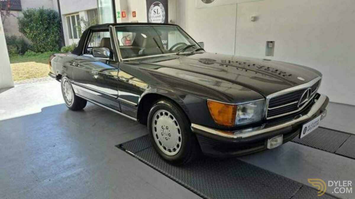1986 Mercedes-Benz SL 560 SL R107 500 5600, foto 1