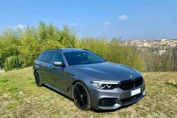 BMW 530 Touring Estate Car 2018 Grey