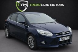 Ford Focus Titanium X Hatchback 2011 Blue