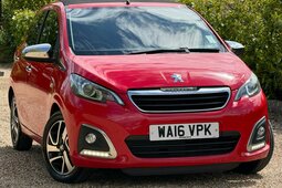 Peugeot 108 Allure Hatchback 2016 Red