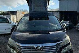 Toyota Vellfire ALPHARD POP TOP 4 BERTH CAMPER CONVERSION AUTOMATI 2011 Nero