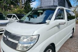 Nissan Elgrand POP TOP 4 BERTH NEW CAMPER CONVERSION 2009 Bianco