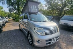 Nissan Elgrand POP TOP 4 BERTH FULL CAMPER COMVERSION 2005 Grigio