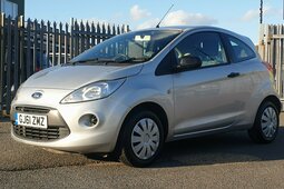 Ford Ka 1.2 Studio Hatchback 3dr Petrol Manual Euro 5 (69 Hatchback 2011 Silver