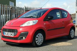 Peugeot 107 1.0 12V Active Hatchback 3dr Petrol Manual Euro 5 Hatchback 2013 Red