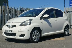Toyota Aygo 1.0 VVT-i Go Hatchback 5dr Petrol Manual Euro 5 (6 Hatchback 2012 White