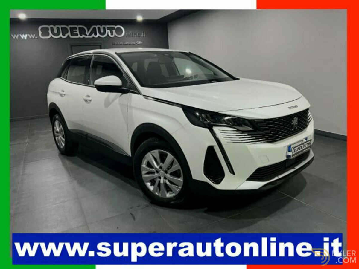 エンジェルホワイト 2022 Peugeot 3008 BlueHDi 130 S&S Active Pack For Sale. Price 17