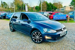 Volkswagen Golf Match Edition Fliesheck 2016 Blau