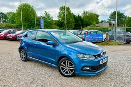 Volkswagen Polo R-Line Fliesheck 2017 Blau