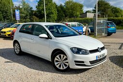 Volkswagen Golf SE Fliesheck 2014 Weiss