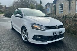 Volkswagen Polo R-Line Style Fliesheck 2013 Weiss