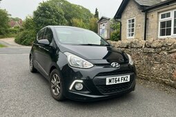 Hyundai i10 Premium Hatchback Fliesheck 2014 Schwarz