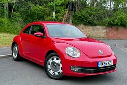 Volkswagen Beetle 2.0 TDI BlueMotion Tech Design Euro 6 (s/s) 3dr Berlina compatta 2015 Rosso