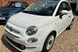 Fiat 500 Lounge Hatchback 2019 White