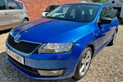 Skoda Rapid Elegance Hatchback 2014 Blue