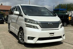 Toyota Vellfire Platinum Selection Minivan / MPV 2010 White