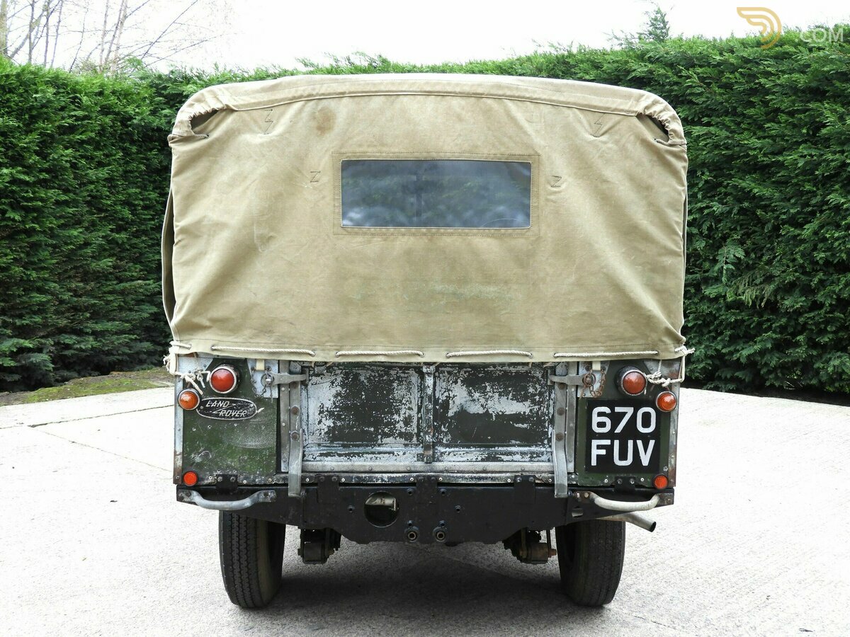 1958 Land Rover 88 88 RARE 4X2 EX MILITARY, foto 4