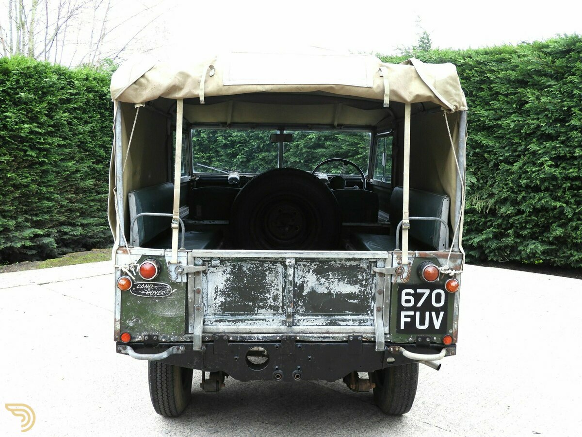 1958 Land Rover 88 88 RARE 4X2 EX MILITARY, foto 5