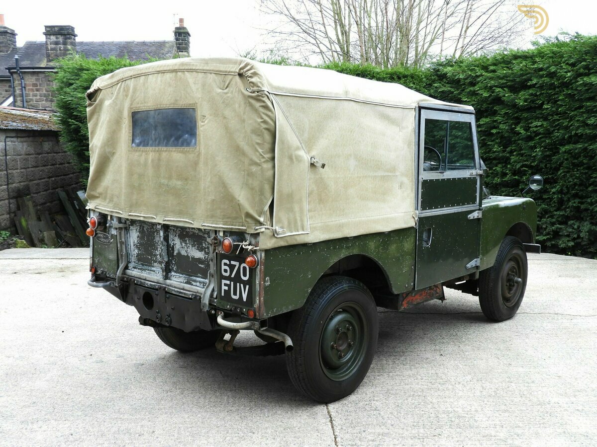 1958 Land Rover 88 88 RARE 4X2 EX MILITARY, foto 7