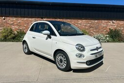 Fiat 500 Lounge Hatchback 2017 White