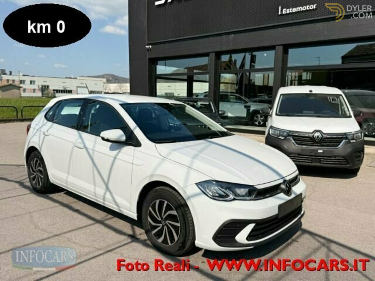 2023 Volkswagen Polo 1.0 TSI Life - KM 0 - NEOPATENTATI - PROMO