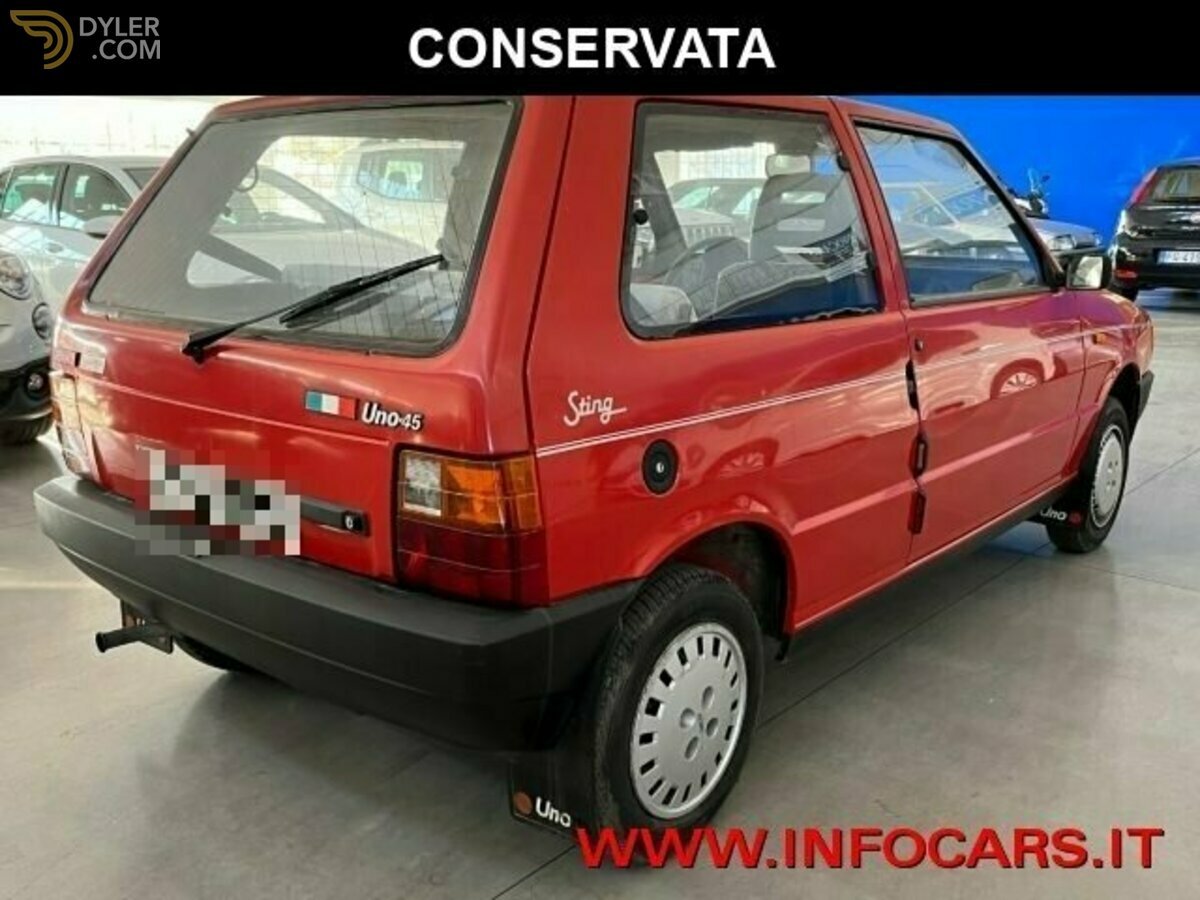 1987 Fiat Uno 45 3 porte Sting Conservata auto NO BOLLO !!!, foto 2