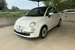 Fiat 500 1.2 Lounge AUTOMATICA PER NEOPATENTATI INTERNI PEL Berlina compatta 2009 Bianco