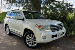 Toyota Land Cruiser 4.5 D-4D V8 SUV 5dr Diesel Auto 4WD Euro 5 (268 ps SUV 2014 White