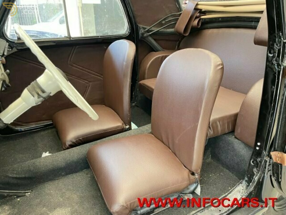 1950 Fiat Topolino fiat 500c TOPOLINO '50 conservata funzionante !!!!, foto 10