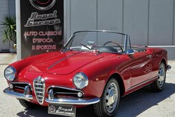 Alfa Romeo Giulietta SPIDER 1.3 2° S. -ASI TARGA ORO - Descapotable / Roadster 1960 Rojo