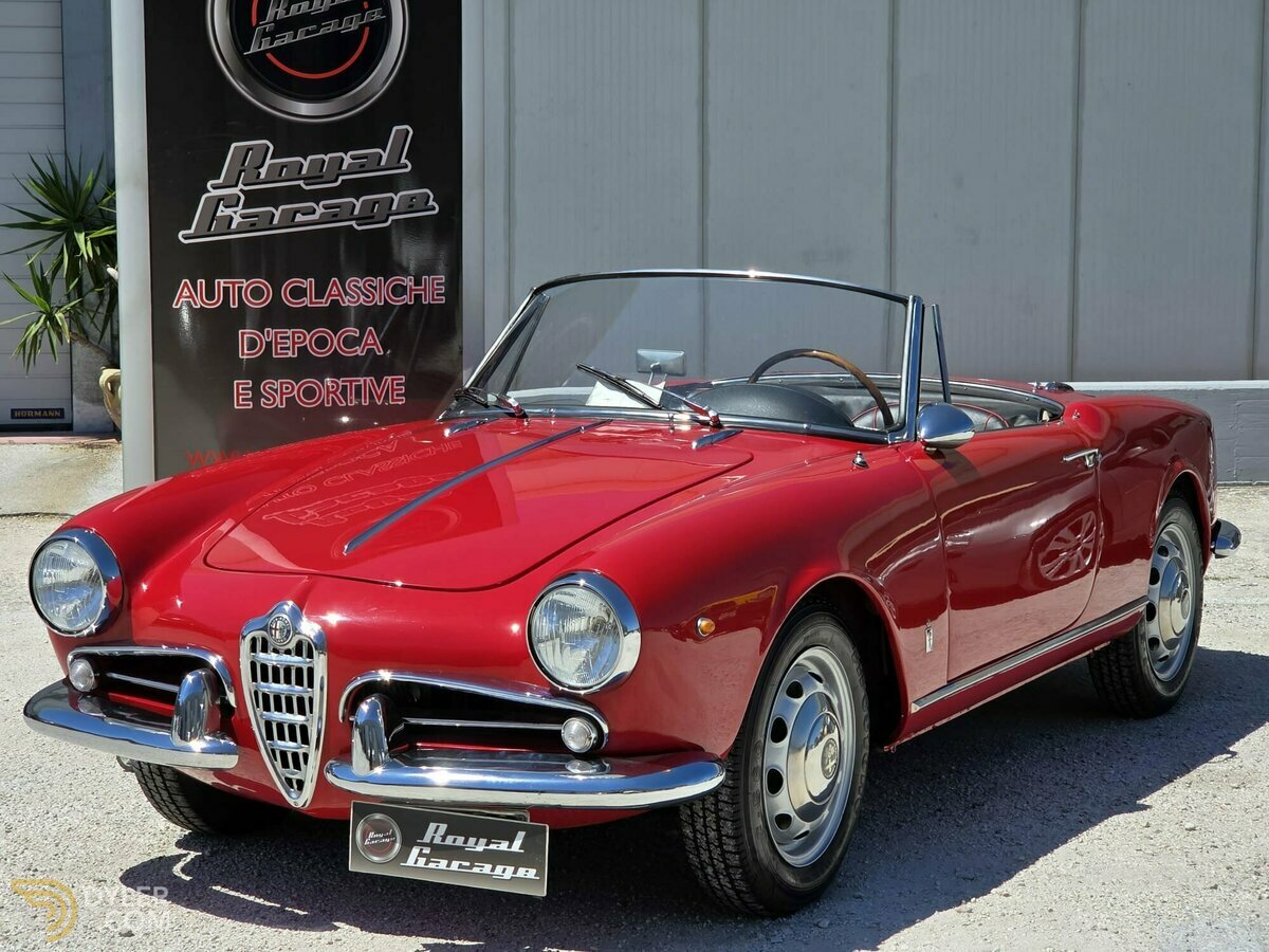1960 Alfa Romeo Giulietta SPIDER 1.3 2° S. -ASI TARGA ORO -, foto 1