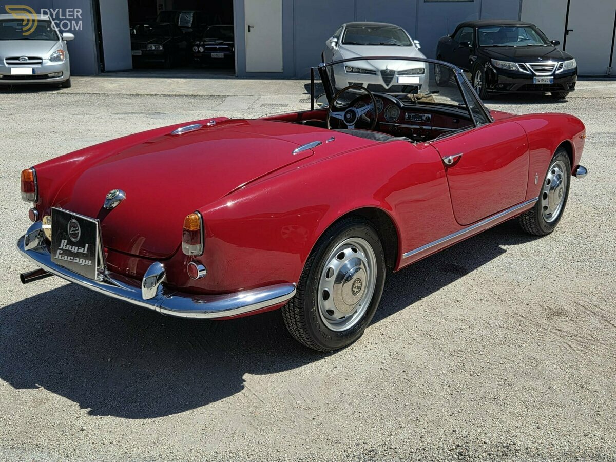 1960 Alfa Romeo Giulietta SPIDER 1.3 2° S. -ASI TARGA ORO -, foto 5