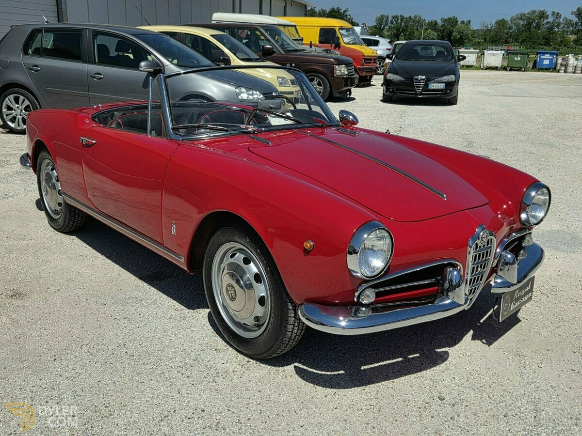 1960 Alfa Romeo Giulietta SPIDER 1.3 2° S. -ASI TARGA ORO -, foto 7