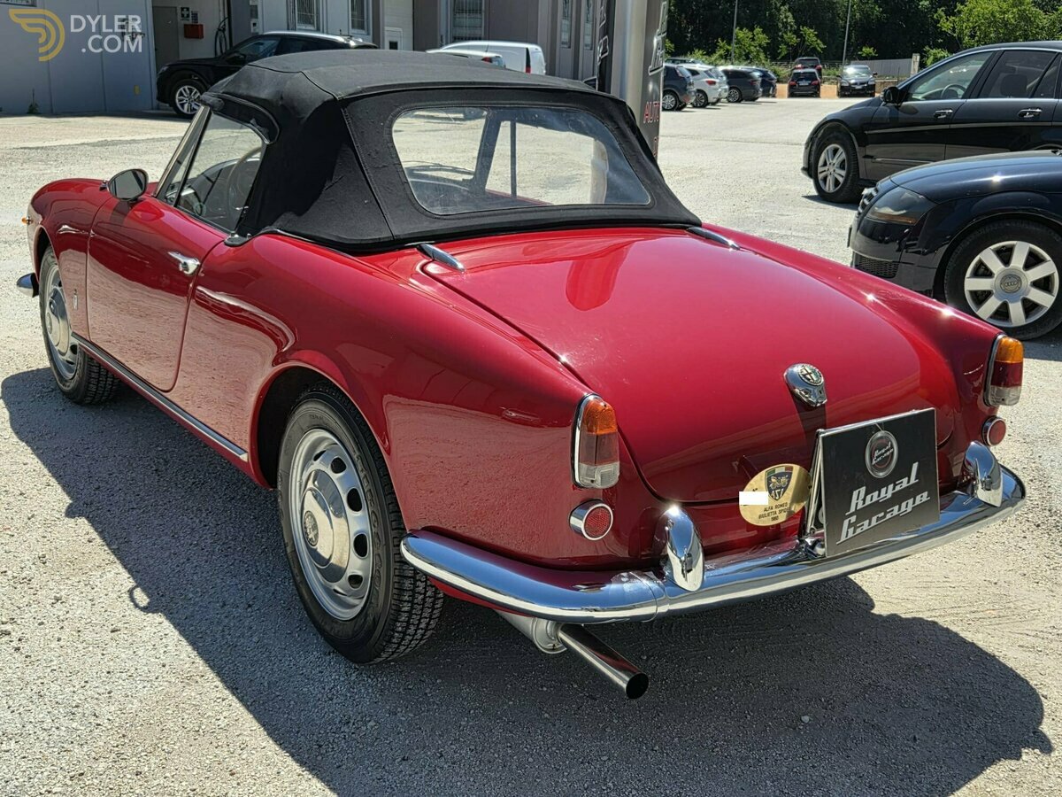 1960 Alfa Romeo Giulietta SPIDER 1.3 2° S. -ASI TARGA ORO -, foto 9