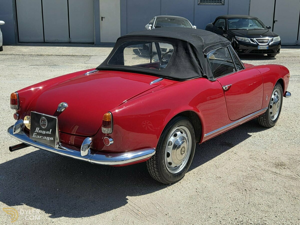 1960 Alfa Romeo Giulietta SPIDER 1.3 2° S. -ASI TARGA ORO -, foto 10