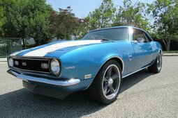 Chevrolet Camaro SS Coupé 1968 Blu