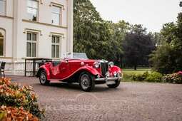 MG TD Cabriolet/Roadster 1952 Vermelho