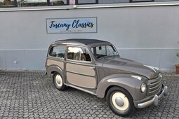 Fiat 500C Giardinetta Belvedere RHD Fliesheck 1954 Grau