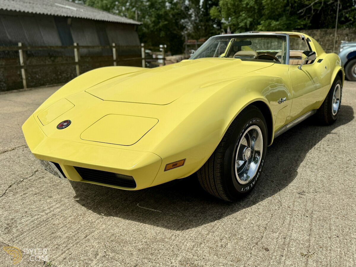 1974 Chevrolet Corvette C3 350 MANUAL t-ROOF, foto 6