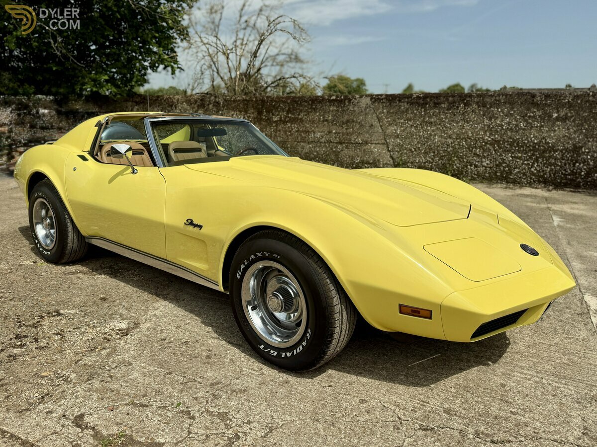 1974 Chevrolet Corvette C3 350 MANUAL t-ROOF, foto 8