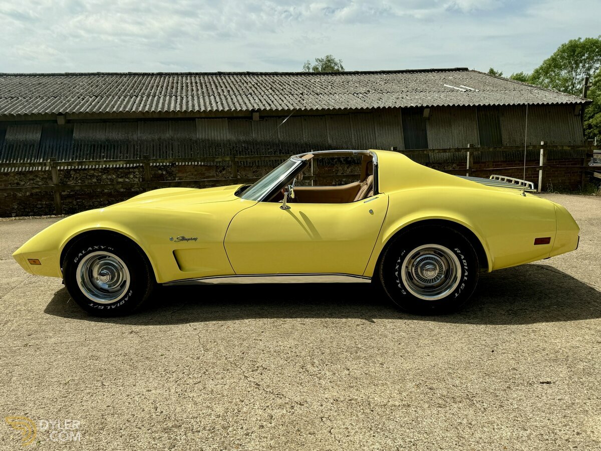 1974 Chevrolet Corvette C3 350 MANUAL t-ROOF, foto 10